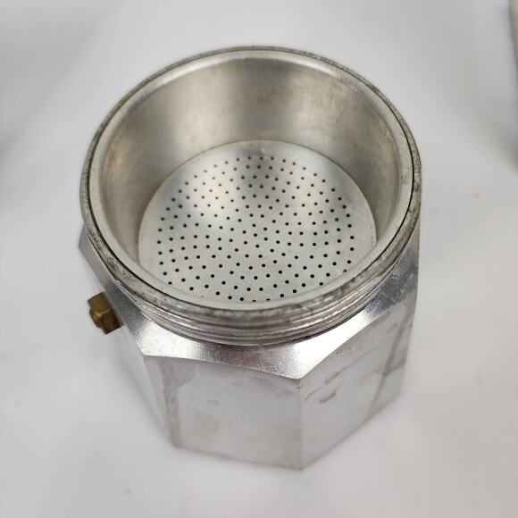 Vintage Hoan Cafe Espresso 3-6 Cup Coffee Maker Bakelite Handle Italy-in box MCM - Picture 2 of 5